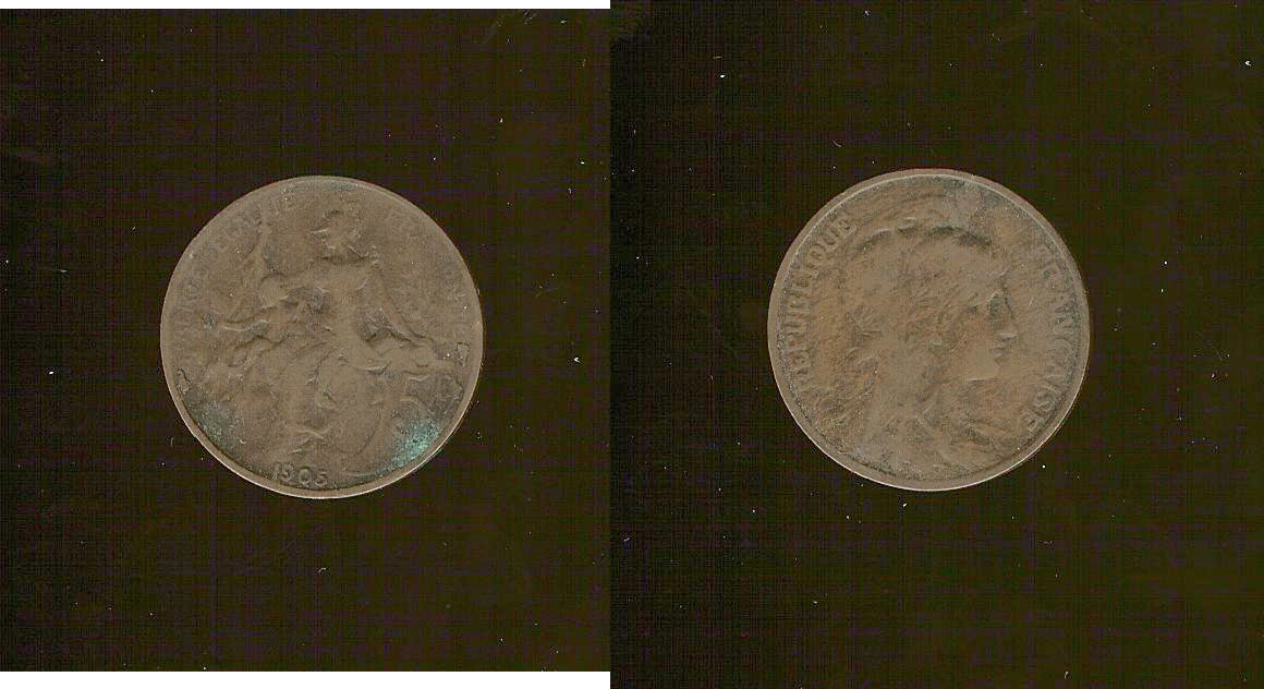5 centimes Dupuis 1905 aVF